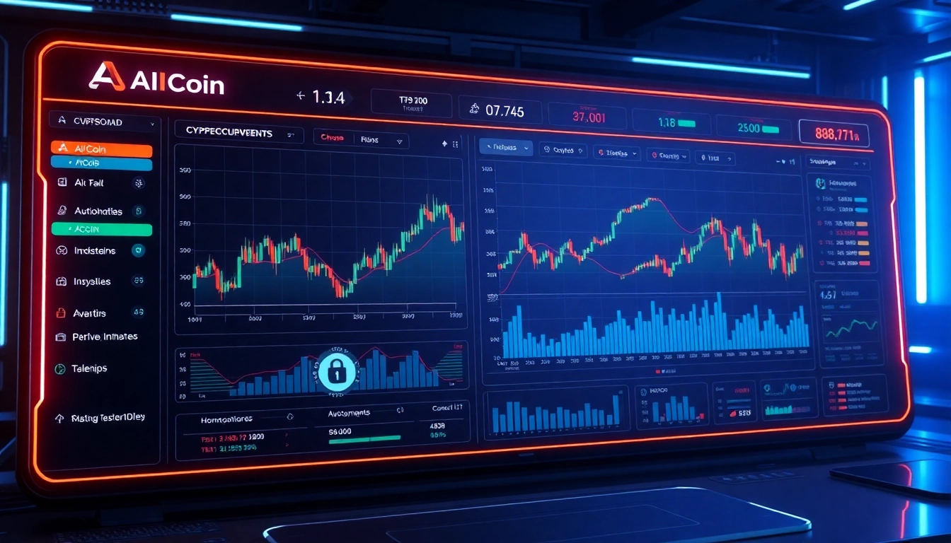AICoin platform showcasing real-time crypto market data and advanced analytics for traders.