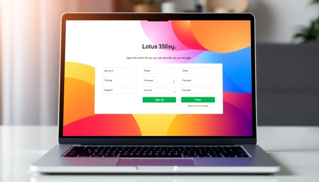 Step-by-step visual guide for Lotus365 Register, showing secure online sign-up process with clear call-to-action buttons and mobile-friendly design for easy access.