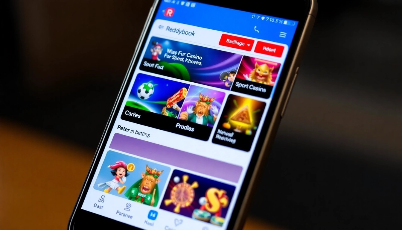Reddybook App enables quick access to sports betting and casino games with user-friendly interface and secure features.