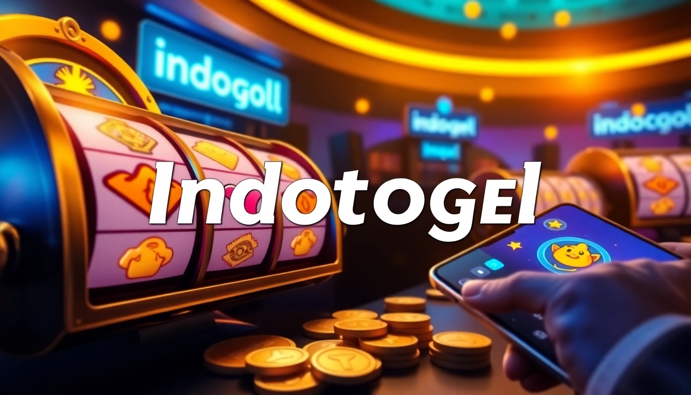 Indotogel platform in action: secure access and engaging slot gameplay.