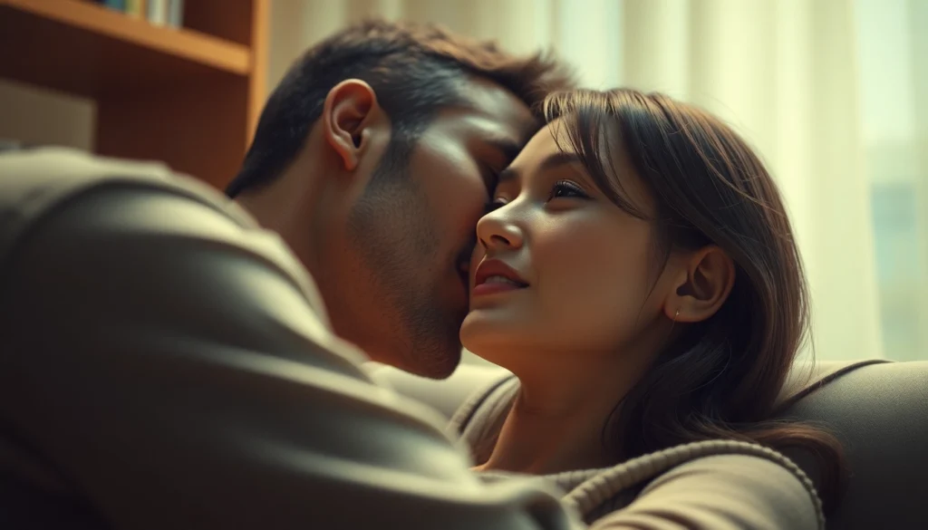 Visually striking scene created with a top nsfw ai generator showcasing detailed adult figures and intimate ambiance for artistic purposes.