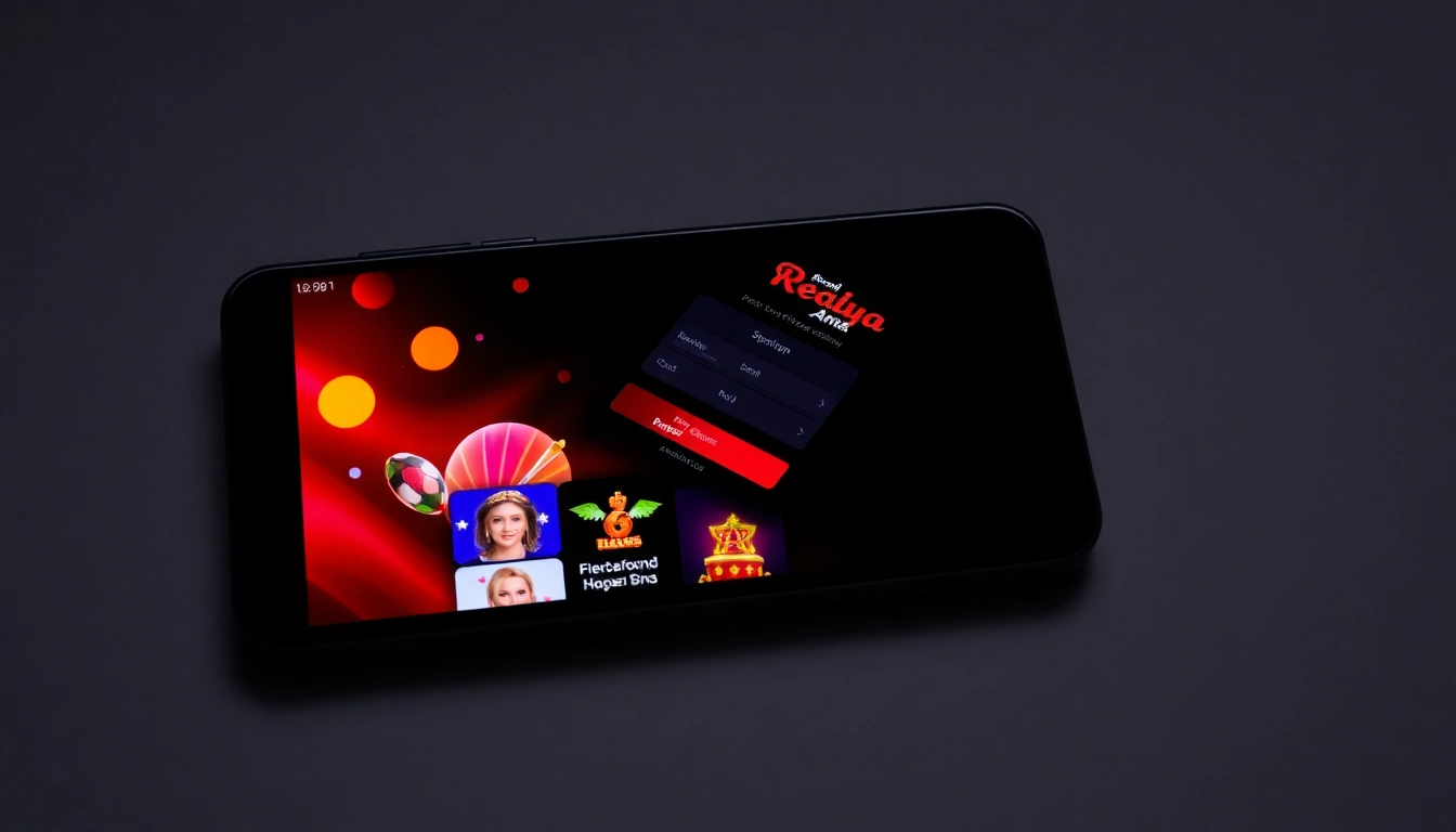 Reddy Anna Login screen showing vibrant interface, illustrating secure access to sports betting and casino features for Indian users.