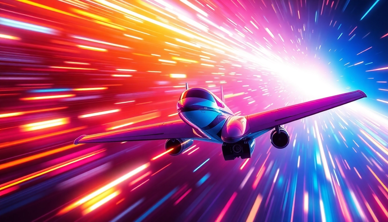 Aviator game online featuring a realistic aircraft flying amidst colorful multipliers and engaging graphics, designed to excite players about online flying challenges and betting.
